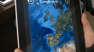 Google earth στο Apple ipad 